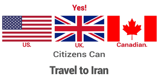 US, UK, Canadian can travel to Iran